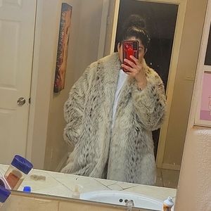 Faux- Fur coat